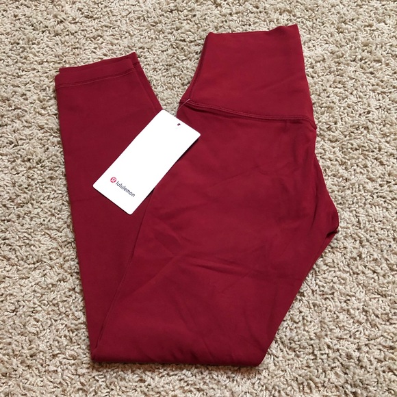 Lululemon align dark red Clearance